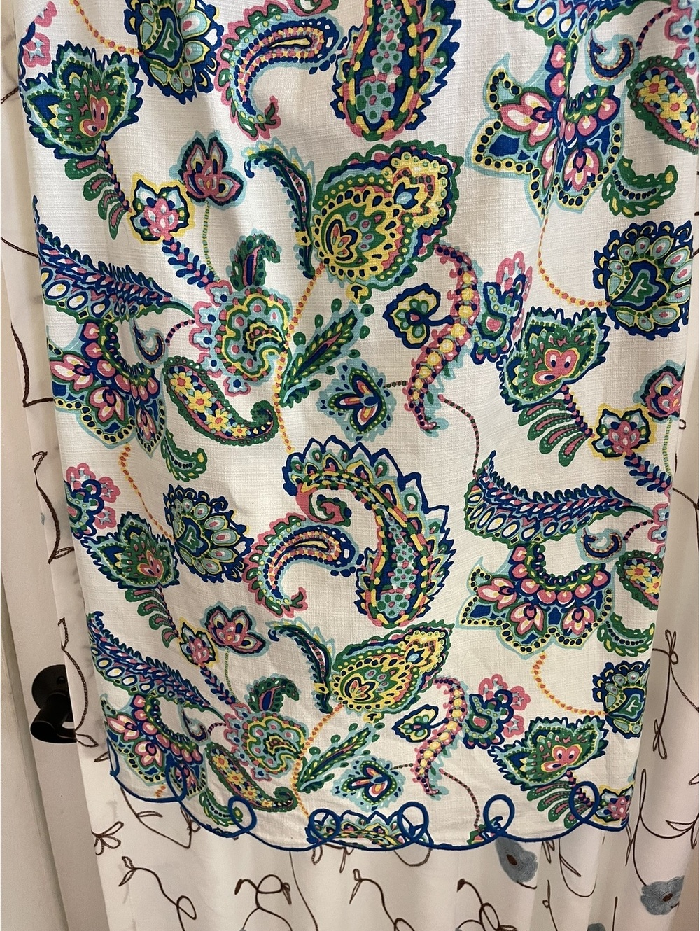 Talbots | 10P | Paisley Sleeveless Sheath Dress - Picture 6 of 8